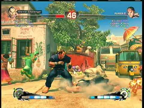 SSF4AE: Dan (Eternal Daylyte) vs. Ryu (B GLASS 2010)   SD