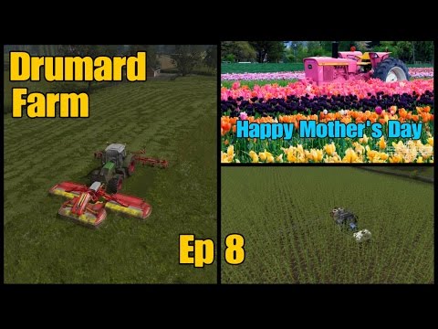 Let's Play Farming Simulator 17 PS4: Drumard Farm, Ep 8