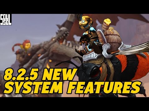 Great NEW Features in Patch 8.2.5! Party Sync, New Recruit a Friend!