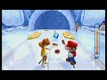 Mario And Sonic At The Olympic Winter Games Dream Curling Mario Peach Luigi Daisy