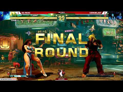 Ceroblast vs EG Ricki Ortiz FT5 SFV@Canada Cup Gaming Gaming Master Series 2018