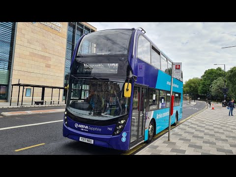 7552/YX17 NOU-Arriva Northumbria-Dennis Trident 2/ADL Enviro 400MMC