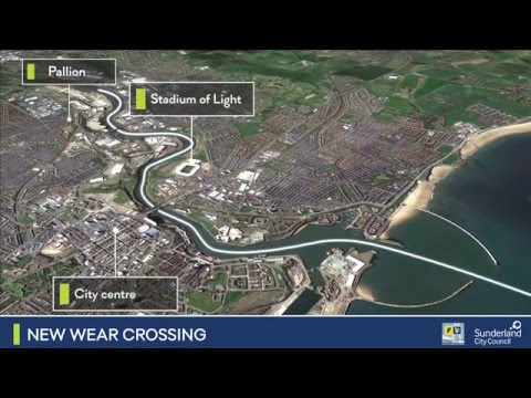 Tak będzie wyglądał most New Wear Crossing
