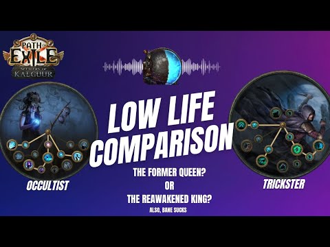 [PoE 3.25] Trick or Treat? Low Life Trickster Essence Drain of Desperation 10x Better Than Occultist