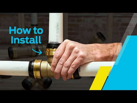How to Install 1-1/4" to 2" Fittings | SharkBite...