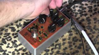 Video thumbnail for Tortuga Effects CORAL ADDER high gain distortion overdrive pedal demo with SG by gearmanndude