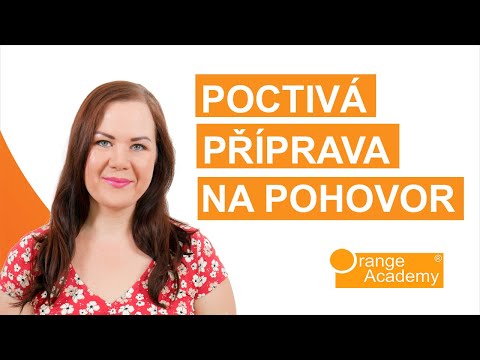 Jak se připravit na pracovní pohovor? | Orange Academy