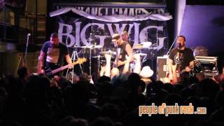 BIGWIG - No Thought, No Spine @ Le Cercle, Québec City QC - 2017-04-22
