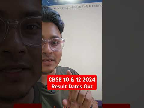 OFFICIAL CBSE 10 & 12 2024 Result Dates Announced by CBSE #vedantuclass10 #vedantuclass12