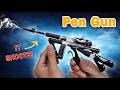 How To Make A Mini Thompson SMG From Pens
