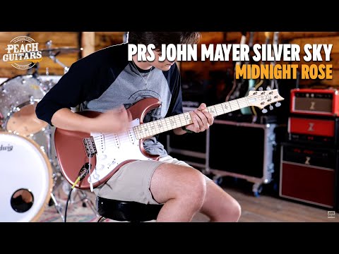 PRS John Mayer Silver Sky Maple Fretboard Midnight Rose image 12