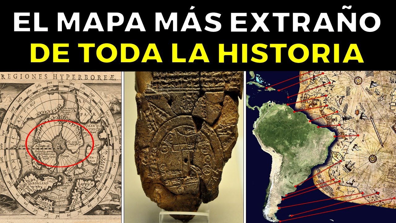 Los Mapas ANTIGUOS Más Extraños E Insólitos Que Existen