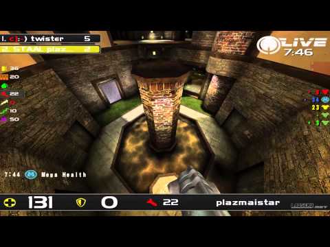 twister vs plazmaistaR - DreamHack Winter 2013 Group D Round 5 (Quake Live VOD)