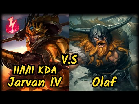Targamas (JARVAN IV) vs OLAF - 11/1/11 KDA JUNGLE GAMEPLAY - EUW Ranked DIAMOND