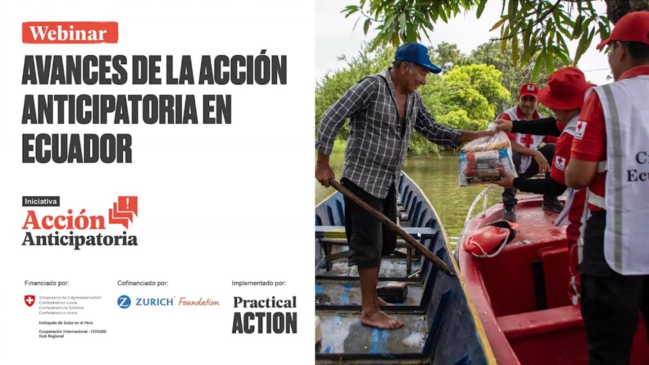 Webinar: Avances de la Acción Anticipatoria en Ecuador