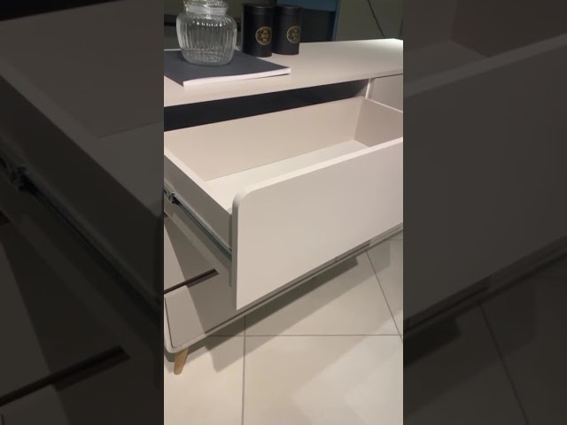 Cômda Infantil Curve 6 Gavetas Bege Dunas - Completa Móveis