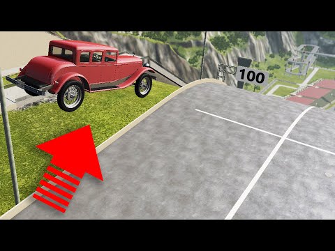 Car Jump Arena Madness (#12) - BeamNG Drive