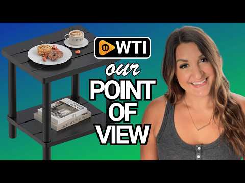 LEJANEOYE Outdoor Side Table - WTI product video review
