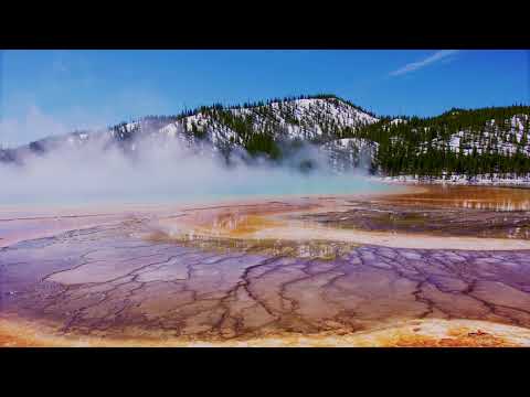 Yellowstone Grand Prismatic Spring - 8K