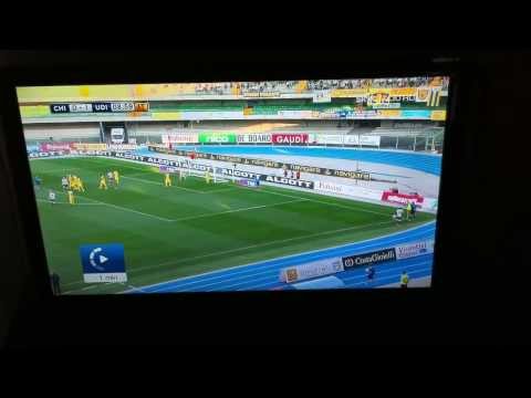 Maicosuel o Mago del cucchiaio! chievo-udinese 21/09/13 @Skysport