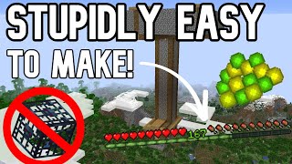 How to Make a Mob Spawner XP Farm In Minecraft: NO DUNGEON REQUIRED!!!