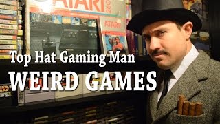 Five Weird Games from my HUGE collection- Top Hat Gaming Man