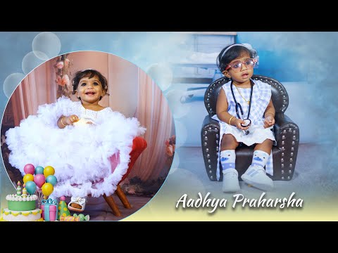Aadhya Praharsha || Cake smash ||