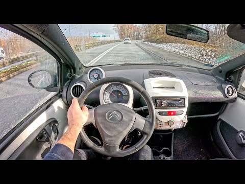 2011 Citroen C1 [1.0 i 68HP] |0-100| POV Test Drive #1919 Joe Black