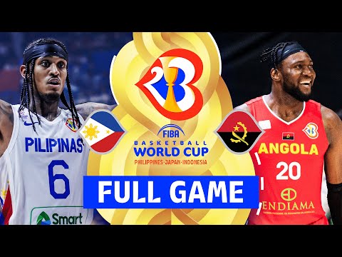 Philippines v Angola | Full Basketball Game | FIBA Basketball World Cup 2023