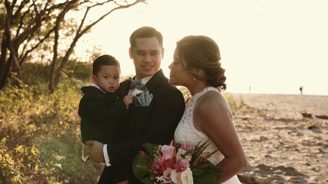 Villa Garden Reception in Tamarindo • Liza + Matthew 
