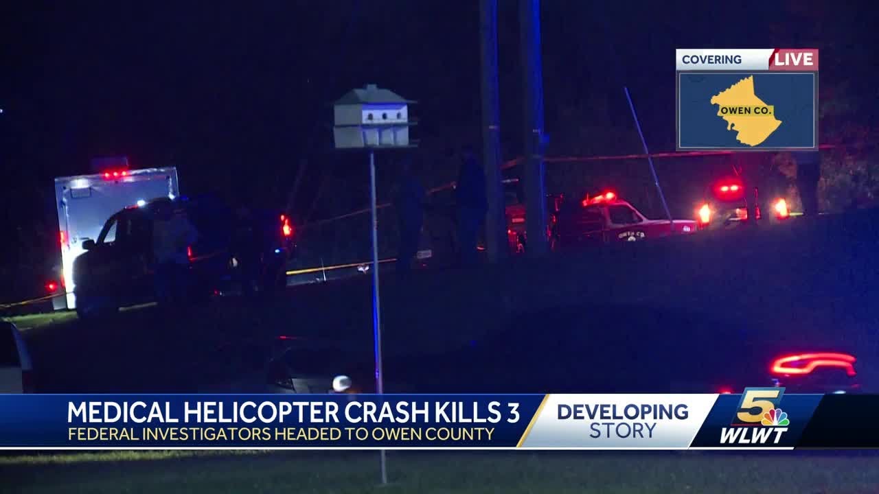 3 killed after medical helicopter crashes on way to pickup patient
