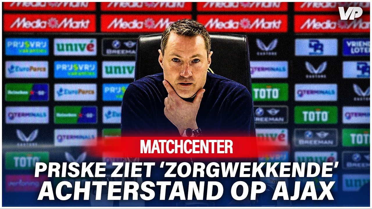 Thumbnail for article: Chagrijnige gezichten op persconferentie Feyenoord: 'Dit is een harde om te nemen'