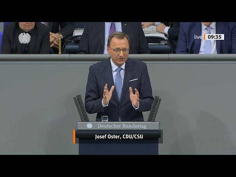 Mehr Sicherheit durch ein starkes Bundespolizeigesetz | Rede im Bundestag | Josef Oster, MdB
