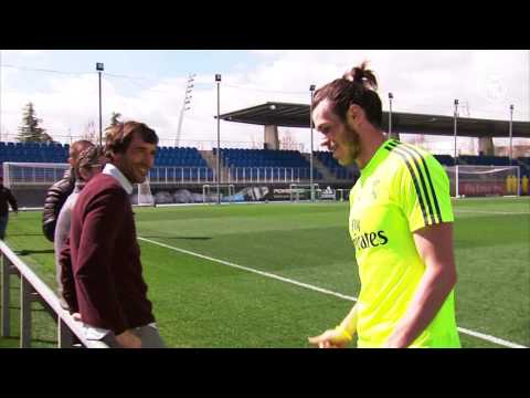 Raúl visits Real Madrid City!
