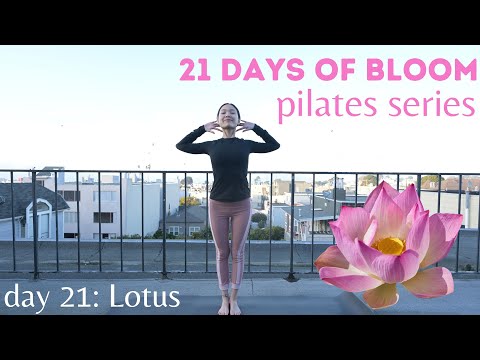 Day 21: Lotus | Pilates for Success | 21 Days Pilates to plant trust | Bloom