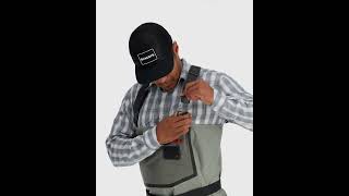 SIMMS Brodící kalhoty Freestone® Stockingfoot Smoke - vel. XL