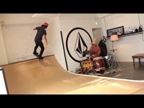 MIKI RARE GROOVE with Skateboarder KAITO MURAI.