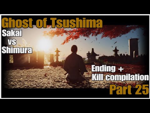ENDING and Kill Compilation | Ghost of Tsushima(PS5) - Part 25 - No Commentary Gameplay
