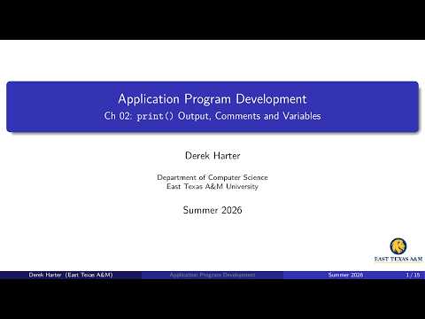 Python Print Command Comments And Variables