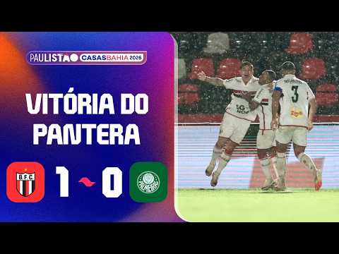 BOTAFOGO 1 X 0 PALMEIRAS | MELHORES MOMENTOS | 6ª RODADA | PAULISTÃO CASAS BAHIA 2026