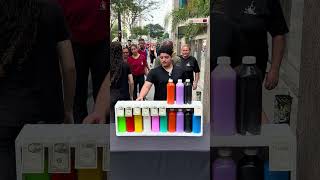 Jogo da garrafa acerte a cor #desafio