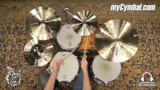 Video thumbnail for Zildjian 16" K Dark Thin Crash Cymbal - 1072g (K0902-1072716K) by Memphis Drum Shop
