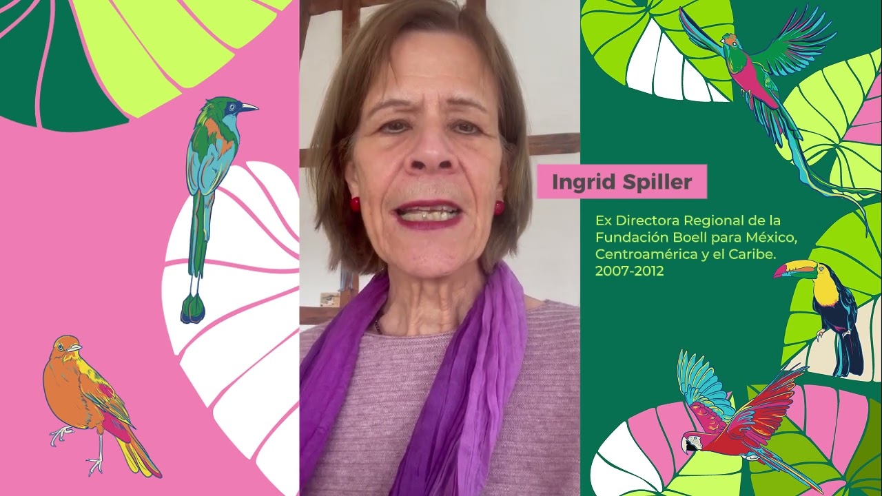 Ingrid   Ex Directora Boell Región Centroamérica, México y el Caribe 2007-2012