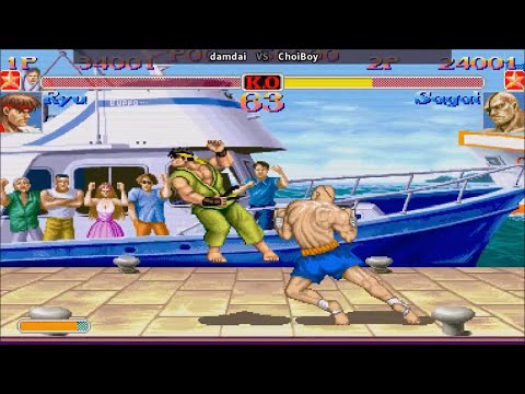 Fightcade 👊 Street Fighter ll Turbo 👊🏽 Damdai 🇺🇸 Vs ChoiBoy 🇺🇸