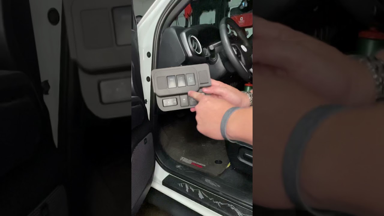 How to Install 3rd Gen Tacoma Left Switch Panel