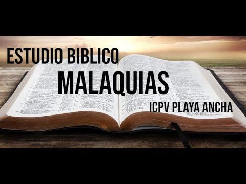 Estudio Biblico - Malaquias capitulo 2