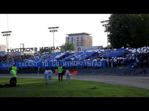Derby Rzeszowa 8.05.2010 - oprawa kibiców Stali Rzeszów