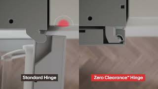 LG Counter-Depth MAX™ with Zero Clearance™ 3-Door French Door Refrigerator with Thin Door Design Print Proof Stainless Steel LF24Z6530S Picture