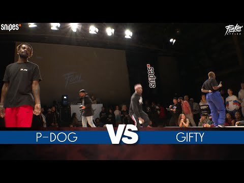SNIPES FUNKIN STYLEZ 2019 - Hip Hop Best 16 - P-DOG vs. GIFTY