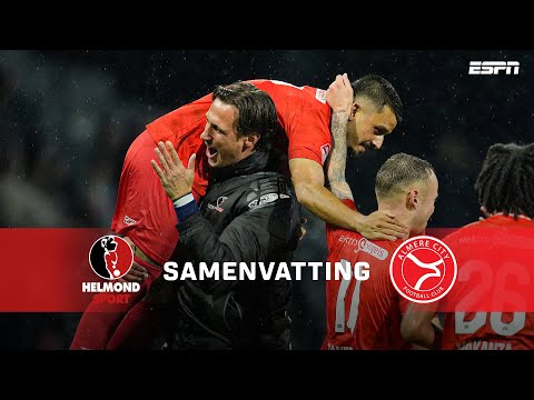 ENORME ONTLADING IN DE ALLERLAATSTE SECONDES 👀⏱️ | Samenvatting Helmond Sport - Almere City